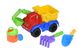 Набір для гри із піском Same Toy з Екскаватором 4 од. червоний 1 - магазин Coolbaba Toys