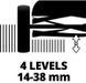 Einhell Газонокосилка аккум ручная GE-HM 18/38 Li - Solo, 18В, PXC, 38 см, 45 л, 14-38 мм 12 - магазин Coolbaba Toys