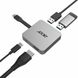 Acer Хаб USB-С > 2xUSB-A3.2/USB-C/ HDMI, 0.15м, серый 5 - магазин Coolbaba Toys