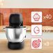 Tefal Tefal kitchen machine Bake Partner + 1100W, cup-iron, case-plastic, nozzles-9, black 5 - магазин Coolbaba Toys