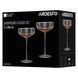 ARDESTO Champagne glasses set Black Mars 260ml, 2pcs, glass, golden 5 - магазин Coolbaba Toys