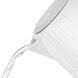 Russell Hobbs Электрочайник Eden, 1.7л, нержавеющая сталь, пластик, белый 2 - магазин Coolbaba Toys