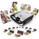 Tefal Мультимейкер Snack collection 700Вт, тефлон, 3 пластины, корпус-нерж.сталь/пластик, черный 3 - магазин Coolbaba Toys