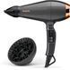BaByliss Фен Air Pro, 2200Вт, 2 режими, дифузор, іоніз-я, хол. обдув, чорний