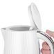 Russell Hobbs Электрочайник Eden, 1.7л, нержавеющая сталь, пластик, белый 3 - магазин Coolbaba Toys