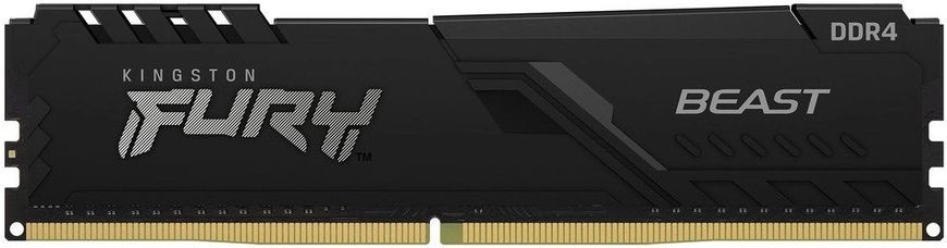 Память ПК Kingston DDR4 32GB KIT (16GBx2) 3600 FURY Beast KF436C18BBK2/32 фото