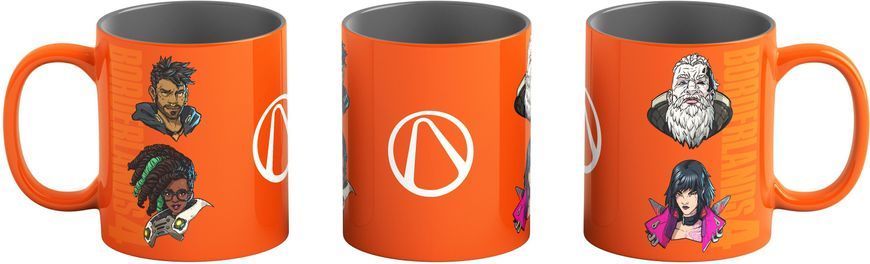 GoodLoot Borderlands 4 Heat Reveal Mug &ndash; Hunters Icon 5908305249849 фото