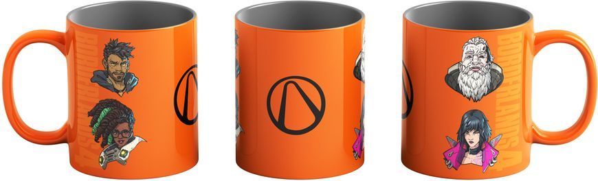 GoodLoot Borderlands 4 Heat Reveal Mug &ndash; Hunters Icon 5908305249849 фото
