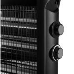 Neo Tools Обігрівач інфрачервоний, 1200Вт, кварцовий нагрів. елемент, чорний 90-111 фото