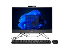 HP Комп'ютер персональний моноблок 240-G9 23.8" FHD VA AG, Intel i5-1235U, 16GB, F256GB, UMA, WiFi, кл+м, 3р, DOS, чорний 6D448EA фото