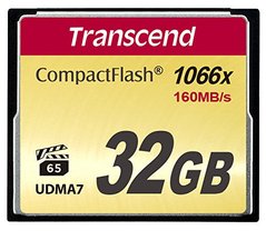 Карта памяти Transcend CF 32GB 1066X TS32GCF1000 фото