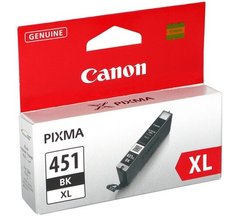 Картридж Canon CLI-451Bk XL (Black) PIXMA MG5440/MG6340 6472B001 фото