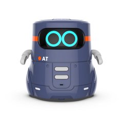 Умный робот с сенсорным управлением и обучающими карточками - AT-ROBOT 2 (темно-фиолетовый, озвуч.укр) AT002-02-UKR фото