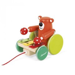 Іграшка-каталка Janod Мишка з ксилофоном J08193 - купити в інтернет-магазині Coolbaba Toys