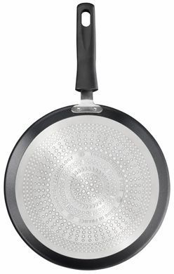 Сковорода Tefal Unlimited для блинов, 25см, покрытие Titanium Extra, индукция, Thermo-Spot, алюм., чёрный G2553872 фото