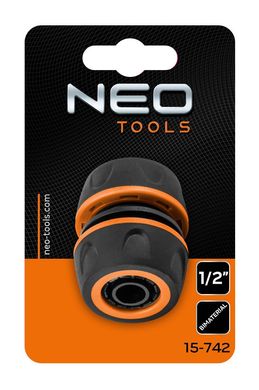 Neo Tools Муфта ремонтна для шланга 1/2", двокомпонентний 15-742 фото