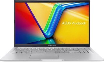 ASUS Ноутбук Vivobook 15 X1502VA-BQ490 15.6" FHD IPS, Intel i7-13620H, 16GB, F512GB, UMA, NoOS, Сріблястий 90NB10T2-M00MN0 фото