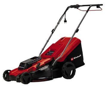 Einhell Газонокосилка электрическая GC-EM 1800/43, 1800 Вт, 43 см, 50 л, 20-65 мм, до 800 м2, 12.2 кг 3400090 фото