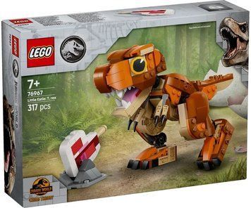 LEGO Конструктор LEGO Jurassic World Little Eatie: тиранозавр 76967 фото