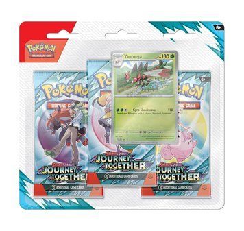 Pokemon TCG Коллекционная карточная игра Pokemon: Scarlet & Violet - Journey Together - 3 Pack Blister 196214108363 фото