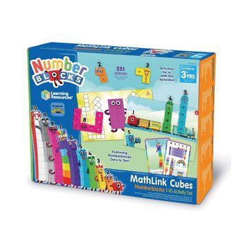 Навчальний iгровий набір LEARNING RESOURCES серії "Numberblocks" &ndash; ВЧИМОСЯ РАХУВАТИ (Mathlink&reg; Cubes) LSP0949-UK фото