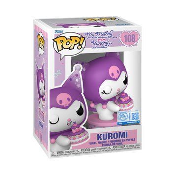 Ігрова фігурка FUNKO POP! серії "Sanrio: My Melody & Kuromi" - КУРОМІ З ТОРТИКОМ 87169 фото