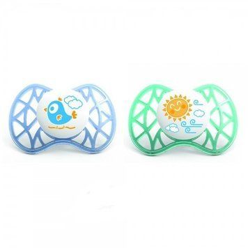 Пустушка симетрична Nuvita Air 6м+ 2шт. для хлопчика NV7081Blue фото