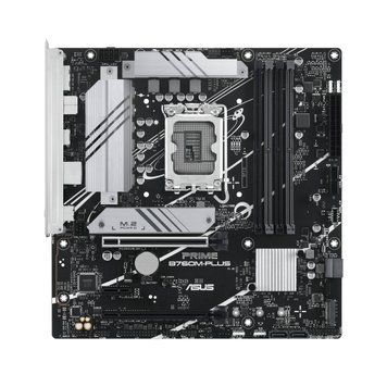 ASUS Материнcкая плата PRIME B760M-PLUS s1700 B760 4xDDR5 M.2 HDMI DP mATX 90MB1GY0-M0EAY0 фото
