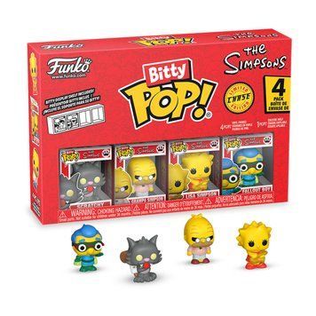 Набір ігрових фігурок BITTY POP! серії "Сімпсони" - СВЕРБЛЯЧКА (4 фігурки в ас.) 85710 фото