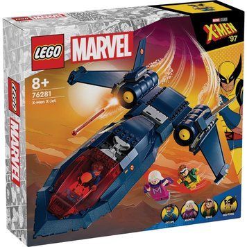 LEGO Конструктор Marvel X-Jet Людей Икс 76281 фото