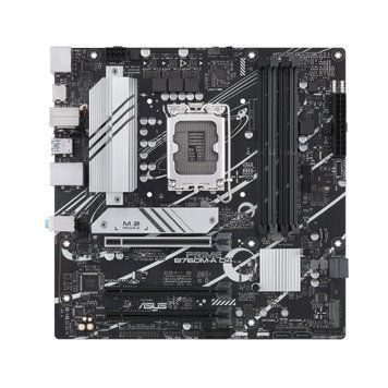 ASUS Материнcкая плата PRIME B760M-A D4-CSM s1700 B760 4xDDR4 M.2 HDMI DP mATX CSM 90MB1D00-M1EAYC фото