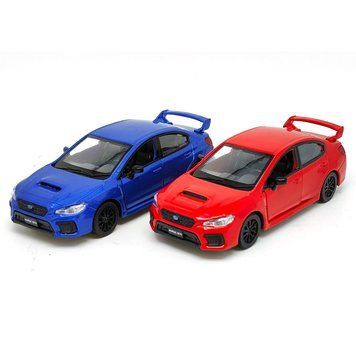 Автомодель - SUBARU WRX STI (красный, синий) 260008 фото