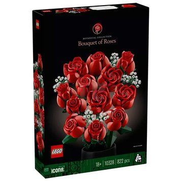 LEGO Конструктор Icons Букет троянд 10328 фото