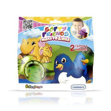 Стретч-іграшка у вигляді тварини серії &laquo;Softy friends&raquo; &ndash; МИЛА РОДИНА (у диспл.) 8/SC22 фото