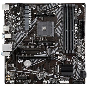 Gigabyte Материнская плата A520M DS3H V2 sAM4 A520 4xDDR4 M.2 HDMI DP mATX A520M_DS3H_V2 фото