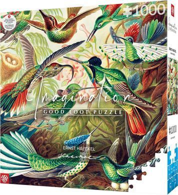 GoodLoot Пазл Imagination: Ernst Haeckel Hummingbirds/Kolibry 1000 ел. 5908305246794 фото