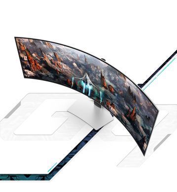 Samsung Монітор 48.7"Odyssey OLED G9 G93SC HDMI, DP, USB, MM, OLED, 5120x1440, 32:9, 240Hz, 0.3ms, CURVED LS49CG930SIXCI фото