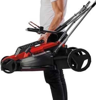 Einhell Газонокосарка електрична GC-EM 1800/43, 1800 Вт, 43 см, 50 л, 20-65 мм, до 800 м2, 12.2 кг 3400090 фото