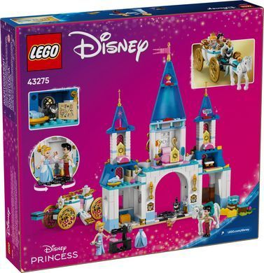 LEGO Конструктор Disney Princess Замок Попелюшки й карета 43275 фото