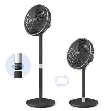 Philips Вентилятор Philips напольный Series 3000, 40см, 48Вт, управление сматфоном, регулировка высоты, черный