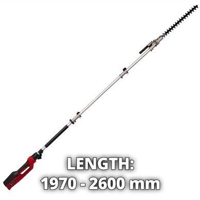 Einhell Кущоріз телескопічний GC-HH 9046, 900Вт, 460мм, шаг 20мм, штанга 1.97-2.6м, 4.91кг 3403880 фото