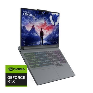 Lenovo Ноутбук Legion 5-16IRX9 16" WQXGA IPS AG, Intel i5-13450HX, 16GB, F512GB, NVD4060-8, DOS, серый 83DG00MLRA фото