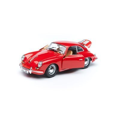Автомодель - PORSCHE 356B (1961) (асорті слонова кістка, червоний, 1:24) 18-22079 фото