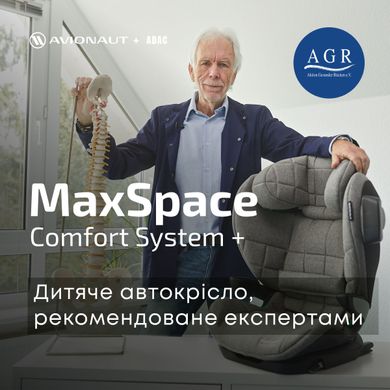 Автокрісло Avionaut Max Space Iso-Fix гр.2-3 Сіре AV-360.MS.01 фото