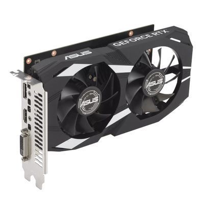ASUS Видеокарта GeForce RTX 3050 6GB GDDR6 DUAL OC DUAL-RTX3050-O6G 90YV0K60-M0NA00 фото