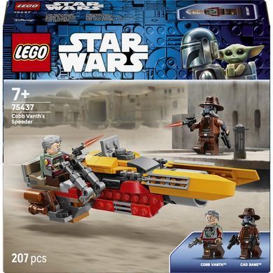 LEGO Конструктор LEGO Star Wars Спідер Кобба Ванта 75437 фото