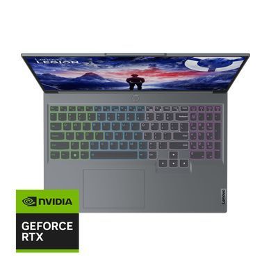 Lenovo Ноутбук Legion 5-16IRX9 16" WQXGA IPS AG, Intel i5-13450HX, 16GB, F512GB, NVD4060-8, DOS, серый 83DG00MLRA фото