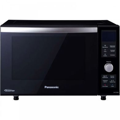 Panasonic Мікрохвильова піч, 23л, 1000Вт, гриль, дисплей, чорний NN-DF383BZPE фото