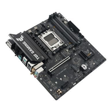 ASUS Материнcкая плата TUF GAMING A620AM-PLUS WIFI sAM5 A620 4xDDR5 HDMI DP WiFi BT mATX 90MB1MZ0-M0EAY0 фото