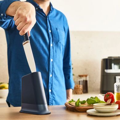Tefal Кухонний ніж шеф-кухаря Tefal EverSharp, 2предмети, 16.5см, нержавіюча сталь, бакеліт, чорний K297S244 фото